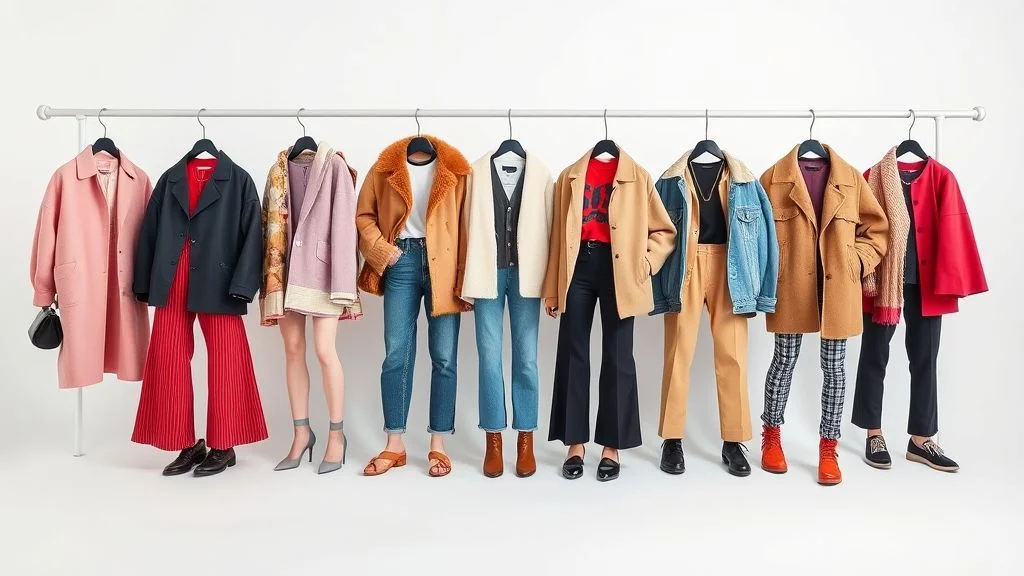 Abstract fashion composition